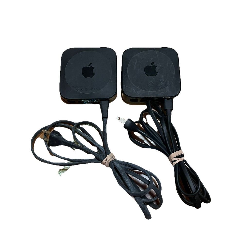 LOT OF 2 Apple TV A1469 3rd Gen 1080p HD Ethernet Media Streamers No Remotes